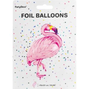 ΜΠΑΛΟΝΙ ΡΟΖ ΦΛΑΜΙΝΓΚΟ FOIL 70cm x 95cm - Image 2