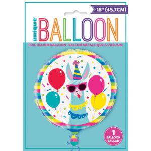 ΜΠΑΛΟΝΙ ΛΑΜΑ BIRTHDAY FOIL 1ΤΕΜ. 45.7ΕΚ - Image 2
