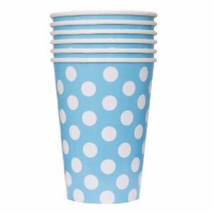 ΧΑΡΤΙΝΑ ΠΟΤΗΡΙΑ ΠΟΥΑ ΣΙΕΛ ΜΕ ΛΕΥΚΟ 12oz - 6 ΤΕΜ - Image 2