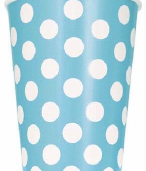 ΧΑΡΤΙΝΑ ΠΟΤΗΡΙΑ ΠΟΥΑ ΣΙΕΛ ΜΕ ΛΕΥΚΟ 12oz - 6 ΤΕΜ