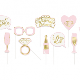 PHOTO PROPS "BRIDE TO BE" 10ΤΕΜ - Image 2