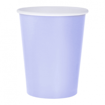ΧΑΡΤΙΝΑ ΠΟΤΗΡΙΑ ΑΝΟΙΧΤΟ ΜΩΒ, 270ML , 14ΤΕΜ