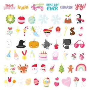 ΣΕΤ "LET'S CELEBRATE" ΓΙΑ ΤΟΝ ΦΩΤΙΖΟΜΕΝΟ ΠΙΝΑΚΑ LIGHTBOX 85TMX