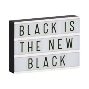 ΦΩΤΙΖΟΜΕΝΟΣ ΠΙΝΑΚΑΣ Α4 ΜΑΥΡΟ