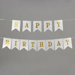 ΜΠΑΝΕΡ, "HAPPY BIRTHDAY", ΑΣΗΜΙ, 3Μ