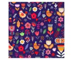 ΧΑΡΤΟΠΕΤΣΕΤΕΣ ''FLORAL FUN'' NAVY 33*33ΕΚ 2ΦΥΛΛΕΣ - 20ΤΕΜ