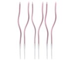 ΚΕΡΑΚIA SWIRL PINK 12,5cm-6τεμ
