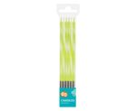 ΚΕΡΑΚIA OMBRE LIME GREEN, 15cm-6τεμ - Image 2