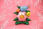ΜΠΑΛΟΝΙ STANDING FOIL "FLOWERS'' 1μ*1,16μ - Image 2