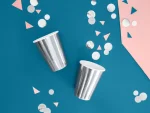ΧΑΡΤΙΝΑ ΠΟΤΗΡΙΑ SILVER FOIL 220ml-6ΤΕΜ - Image 2