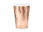 ΧΑΡΤΙΝΑ ΠΟΤΗΡΙΑ ROSE GOLD FOIL 220ml-6ΤΕΜ