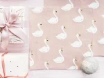 ΧΑΡΤΟΠΕΤΣΕΤΕΣ ''LOVELY SWAN'' ΜΠΕΖ-GOLD FOIL 33*33εκ 2ΦΥΛΛΕΣ - 20ΤΕΜ - Image 3