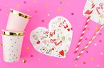 ΧΑΡΤΟΠΕΤΣΕΤΕΣ ''HEART'' RED-PINK-GOLD FOIL 16*15εκ 2ΦΥΛΛΕΣ - 20ΤΕΜ - Image 2