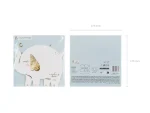 ΧΑΡΤΟΠΕΤΣΕΤΕΣ ''ELEPHANT'' ΛΕΥΚΟ-ΧΡΥΣΟ FOIL 16*13,5ΕΚ 2ΦΥΛΛΕΣ - 12ΤΕΜ - Image 2