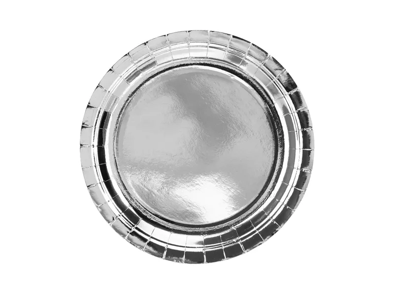 big_TPP36-018ME_01_S ΧΑΡΤΙΝΑ ΠΙΑΤΑ SILVER FOIL 23εκ-6τεμ - Image 1
