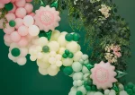 ΜΠΑΛΟΝΙ FOIL "FLOWER'' ΡΟΖ, 70εκ*62εκ - Image 2